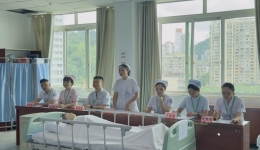 以賽促學(xué)，以賽促教——綜合片區(qū)護(hù)理實(shí)習(xí)生技能比賽圓滿舉行
