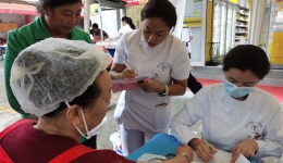 桃溪院區|雙節前健康送至新店子社區