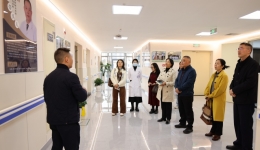 遵義市智力支邊辦與農(nóng)工黨遵義市委在我院桃溪院區(qū)疼痛安寧療護(hù)中心調(diào)研