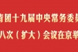 共青团十九届中央常务委员会第八次（扩大）会议在京举行