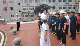我院桃溪院区开展重点区域安全应急综合演练