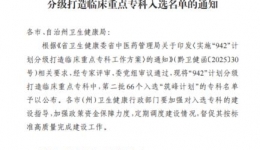 喜讯丨我院胃肠外科成功入选贵州省“942”计划“筑峰”重点专科项目